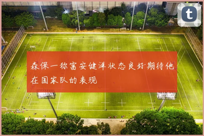森保一称富安健洋状态良好期待他在国家队的表现